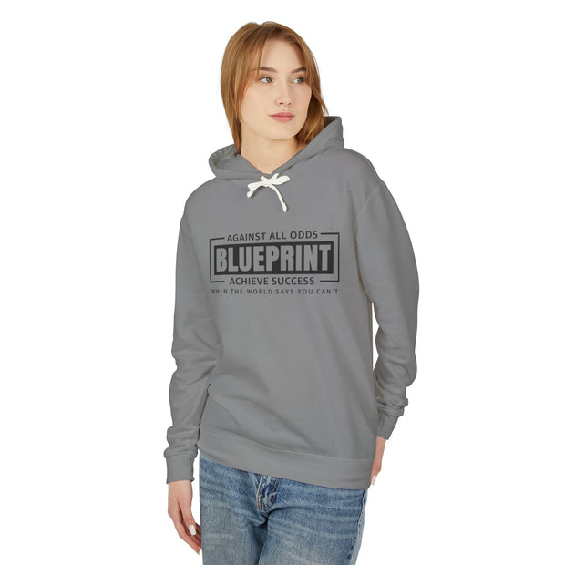 Inspirational Unisex Lightweight Hooded Sweatshirt - 'Against All Odds'