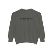 Motivational Unisex Sweatshirt - 'Against All Odds' Blueprint Design