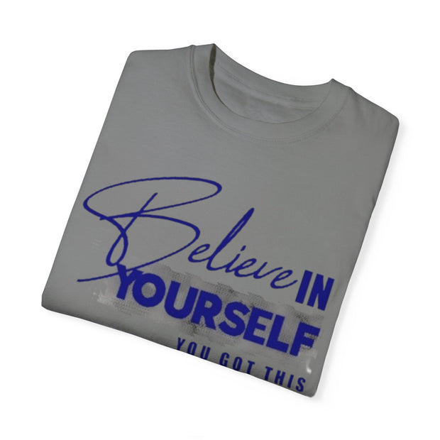 Inspirational Unisex T-Shirt - 'Believe in Yourself' Design
