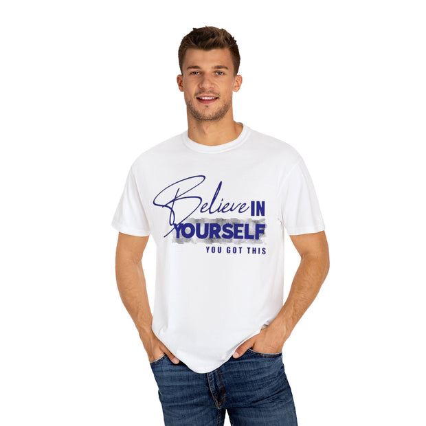 Inspirational Unisex T-Shirt - 'Believe in Yourself' Design