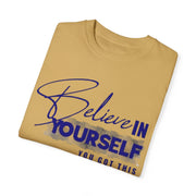 Inspirational Unisex T-Shirt - 'Believe in Yourself' Design