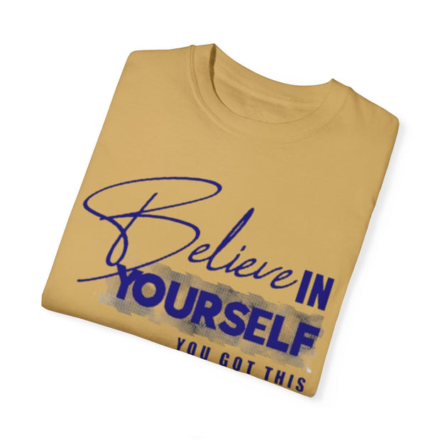 Inspirational Unisex T-Shirt - 'Believe in Yourself' Design