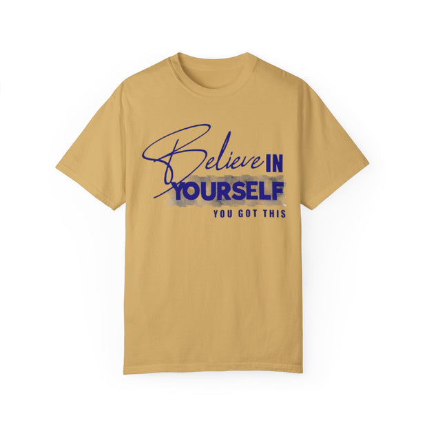 Inspirational Unisex T-Shirt - 'Believe in Yourself' Design