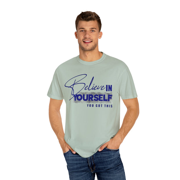 Inspirational Unisex T-Shirt - 'Believe in Yourself' Design