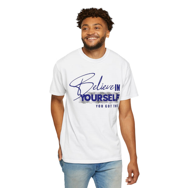 Inspirational Unisex T-Shirt - 'Believe in Yourself' Design