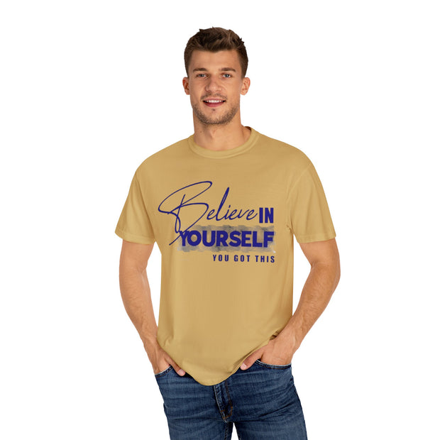 Inspirational Unisex T-Shirt - 'Believe in Yourself' Design