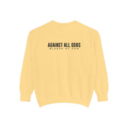 Motivational Unisex Sweatshirt - 'Against All Odds' Blueprint Design