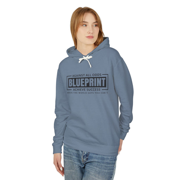Inspirational Unisex Lightweight Hooded Sweatshirt - 'Against All Odds'