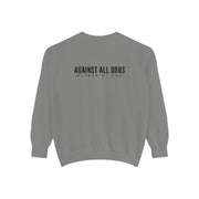 Motivational Unisex Sweatshirt - 'Against All Odds' Blueprint Design
