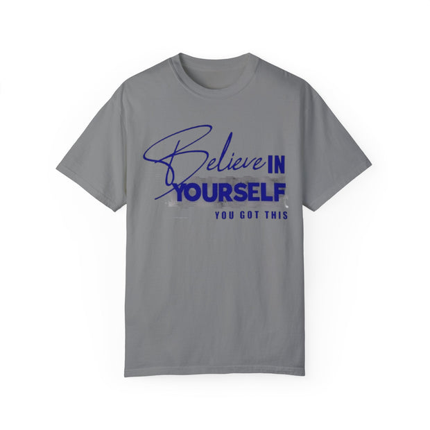Inspirational Unisex T-Shirt - 'Believe in Yourself' Design