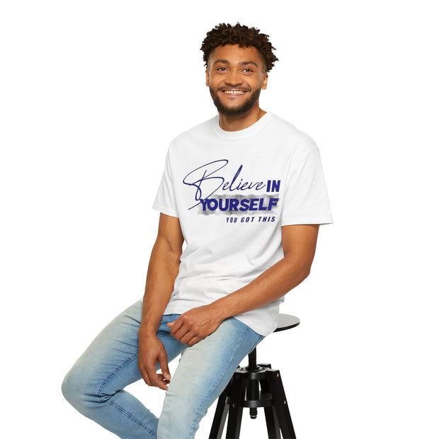 Inspirational Unisex T-Shirt - 'Believe in Yourself' Design