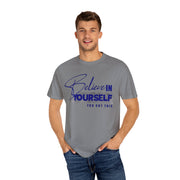 Inspirational Unisex T-Shirt - 'Believe in Yourself' Design